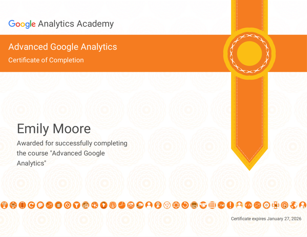 Google analytics advanced